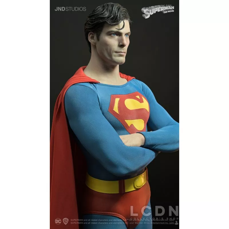 Superman (1978) Christopher Reeve Statue 1/3 Hyperreal Movie JND Studios 72cm