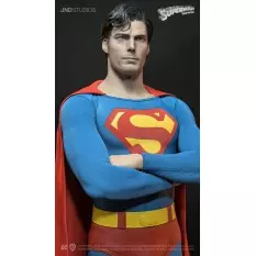 Superman (1978) Christopher Reeve Statue Clark Kent Dual Version 1/3 Hyperreal Movie JND Studios 72cm