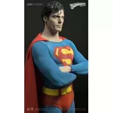 Superman (1978) Christopher Reeve Statue Clark Kent Dual Version 1/3 Hyperreal Movie JND Studios 72cm