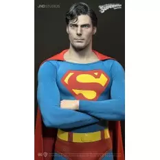 Superman (1978) Christopher Reeve Statue Clark Kent Dual Version 1/3 Hyperreal Movie JND Studios 72cm