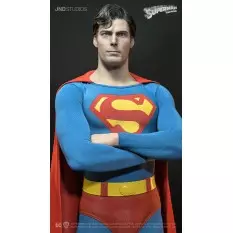 Superman (1978) Christopher Reeve Statue Clark Kent Dual Version 1/3 Hyperreal Movie JND Studios 72cm