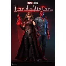 Hot Toys TMS036 WandaVision The Scarlet Witch 1/6 Collectible Action Figure 28cm