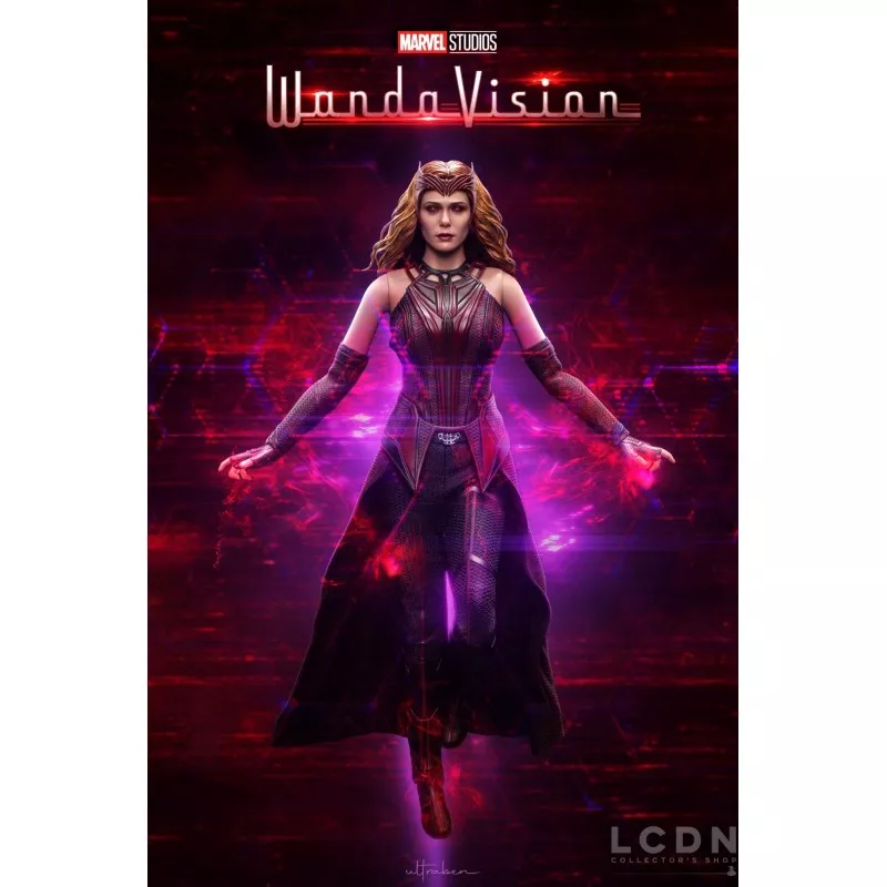 Hot Toys TMS036 WandaVision The Scarlet Witch 1/6 Collectible Action Figure 28cm