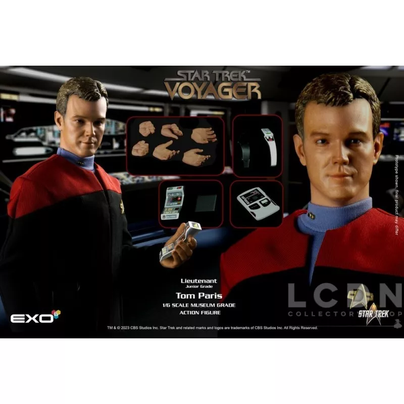 Star trek voyager action figures online