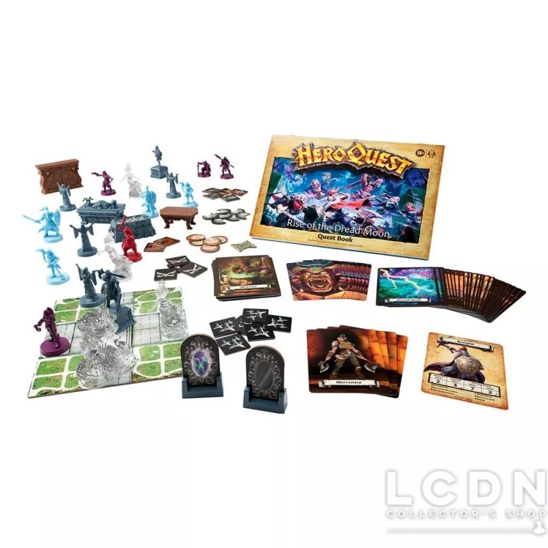 HeroQuest Board Game Expansion Rise of the Dread Moon Quest Pack