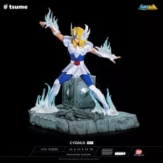 Saint Seiya Chevaliers du Zodiaque Statue 1/4 Hyoga Chevalier de Bronze du Cygne HQS+ by Tsume 49cm