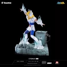 Saint Seiya Chevaliers du Zodiaque Statue 1/4 Hyoga Chevalier de Bronze du Cygne HQS+ by Tsume 49cm