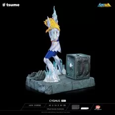 Saint Seiya Chevaliers du Zodiaque Statue 1/4 Hyoga Chevalier de Bronze du Cygne HQS+ by Tsume 49cm
