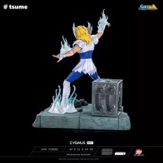 Saint Seiya Chevaliers du Zodiaque Statue 1/4 Hyoga Chevalier de Bronze du Cygne HQS+ by Tsume 49cm