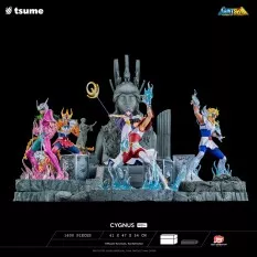 Saint Seiya Chevaliers du Zodiaque Statue 1/4 Hyoga Chevalier de Bronze du Cygne HQS+ by Tsume 49cm