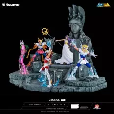 Saint Seiya Chevaliers du Zodiaque Statue 1/4 Hyoga Chevalier de Bronze du Cygne HQS+ by Tsume 49cm