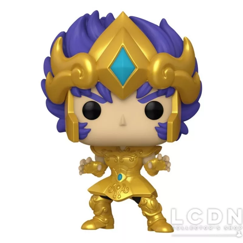 Saint Seiya Les Chevaliers du Zodiaque POP! Animation Gold Leo Ikki Vinyle  Figurine 10cm N°