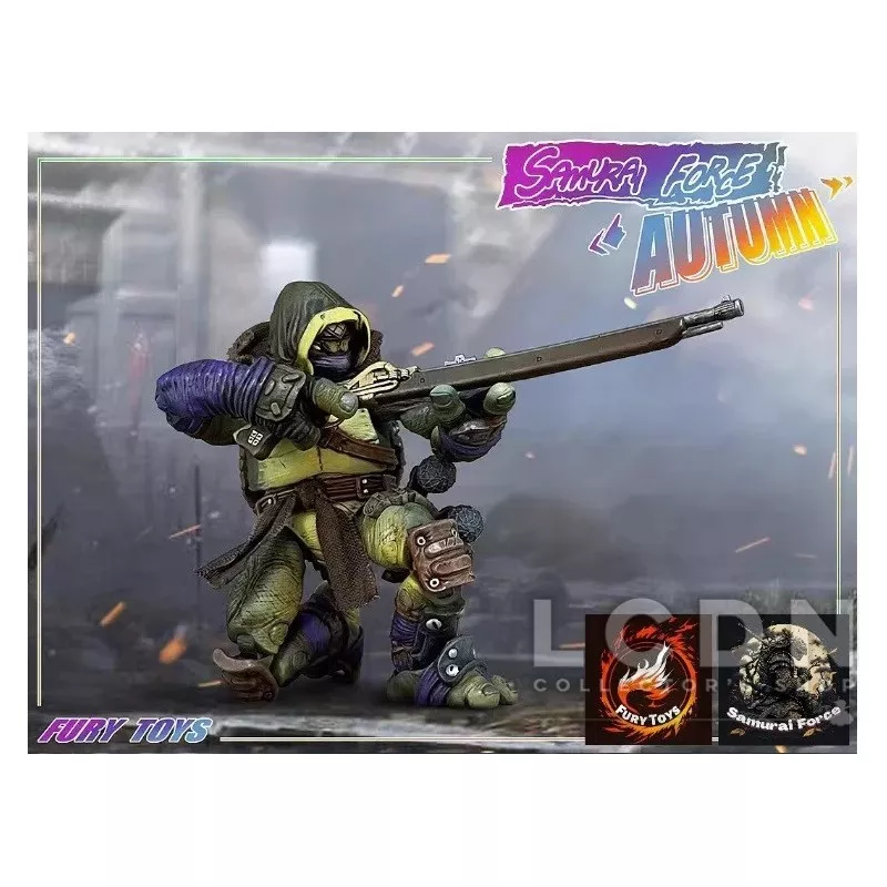 Samurai Force 2 Wave Gunner Autumn Action Figurine 1/12 Fury Toys FTS001