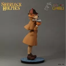 Sherlock Holmes Statue Miyazaki Ghibli Semic Animation Collection 26cm