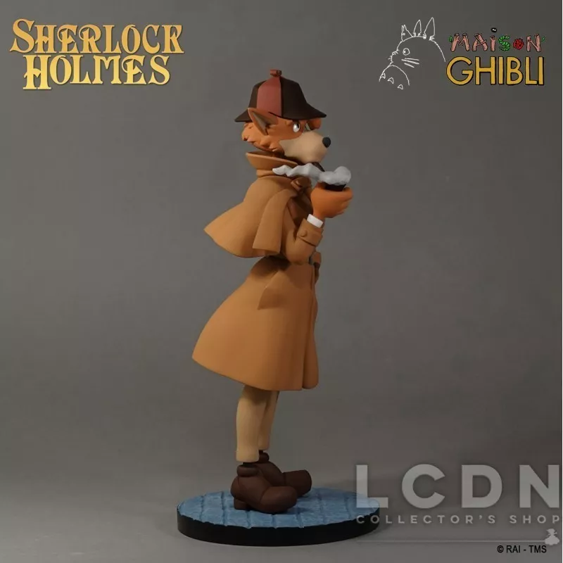 Sherlock Holmes Statue Miyazaki Ghibli Semic Animation Collection 26cm