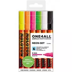 Molotow Pack de 6 Marqueurs...