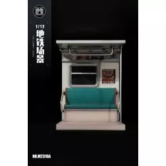 The Subway Scene Metro Diorama M2316A mmmtoys 1/12