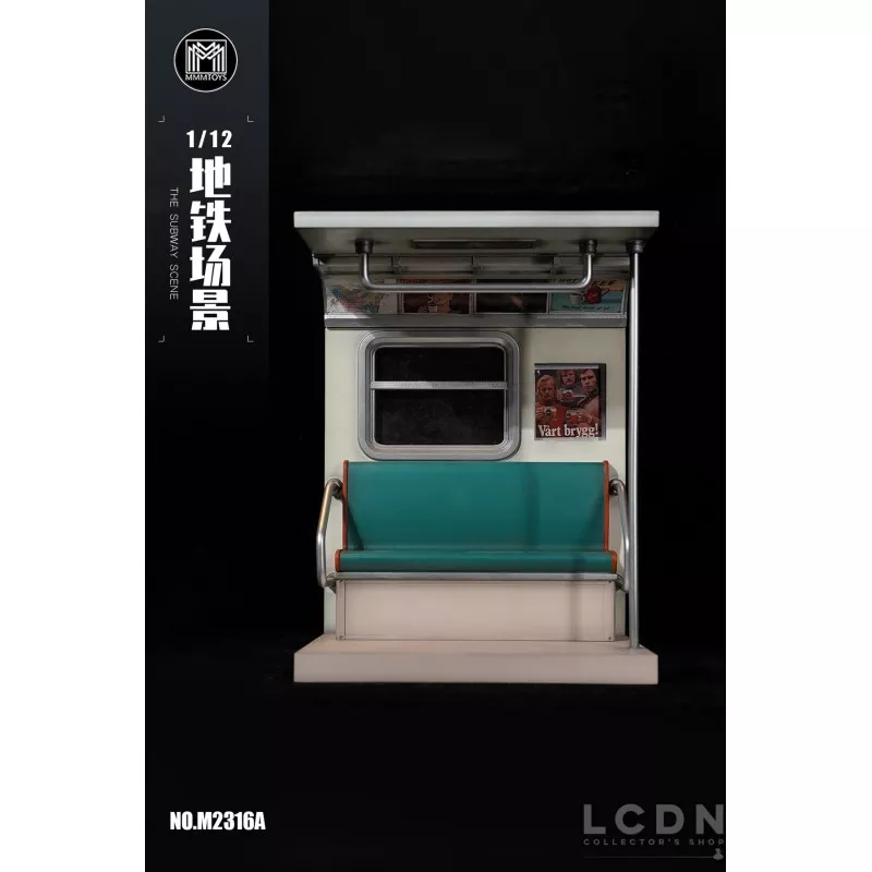 The Subway Scene Metro Diorama M2316A mmmtoys 1/12