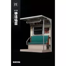 The Subway Scene Metro Diorama M2316A mmmtoys 1/12