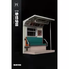 The Subway Scene Metro Diorama M2316A mmmtoys 1/12