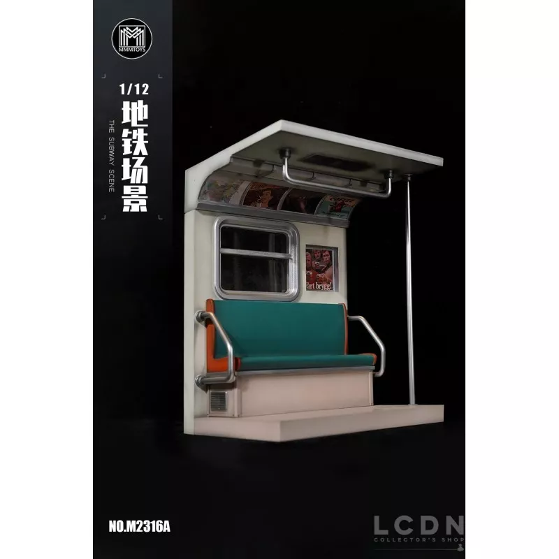 The Subway Scene Metro Diorama M2316A mmmtoys 1/12