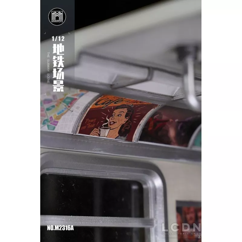 The Subway Scene Metro Diorama M2316A mmmtoys 1/12
