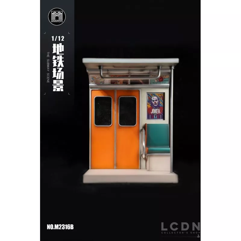 The Subway Scene Metro Diorama M2316B mmmtoys 1/12