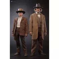 Hot Toys MMS617 Back to the Future Part III Collectible Action Figure 1/6 Doc Brown 31cm