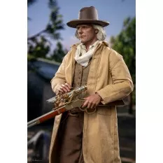 Hot Toys MMS617 Back to the Future Part III Collectible Action Figure 1/6 Doc Brown 31cm