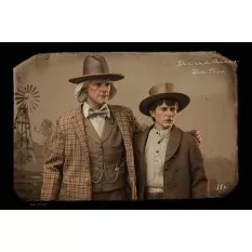 Hot Toys MMS617 Back to the Future Part III Collectible Action Figure 1/6 Doc Brown 31cm