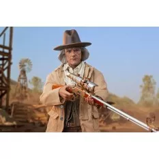 Hot Toys MMS617 Back to the Future Part III Collectible Action Figure 1/6 Doc Brown 31cm