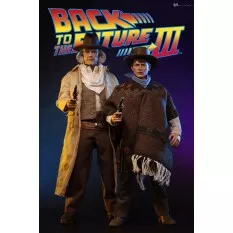 Hot Toys MMS617 Back to the Future Part III Collectible Action Figure 1/6 Doc Brown 31cm