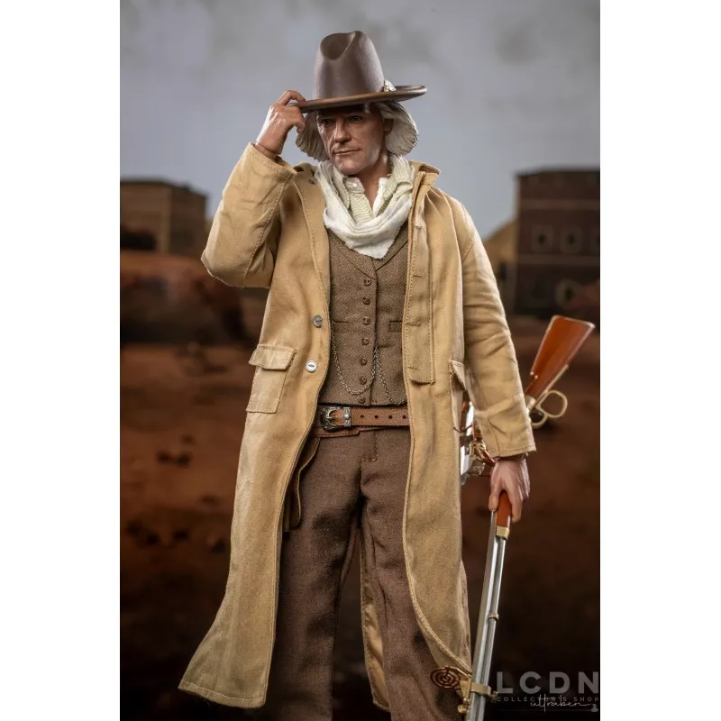 Hot Toys MMS617 Back to the Future Part III Collectible Action Figure 1/6 Doc Brown 31cm