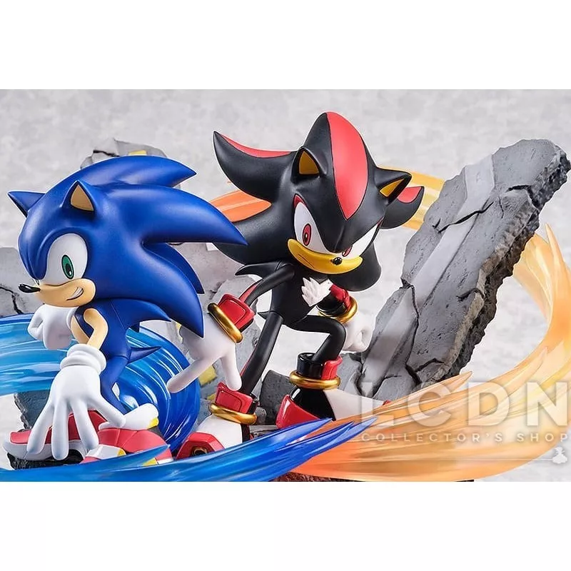  Sonic - super shadow - statuette 50cm