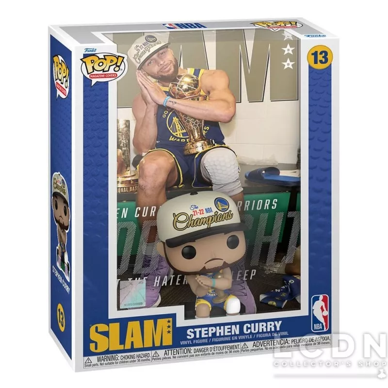 NBA Cover POP! Basketball Steph Curry (SLAM Magazin) Vinyle Figurine 10cm  N°13