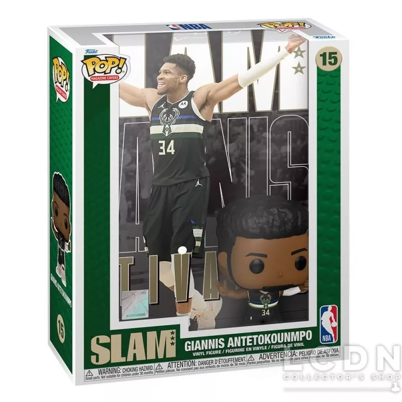 NBA Cover POP! Basketball Giannis Antetokounmpo (SLAM Magazin