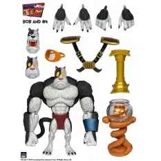 Earthworm Jim Action Figure Wave 1: Bob the Killer Goldfish & N4 15cm