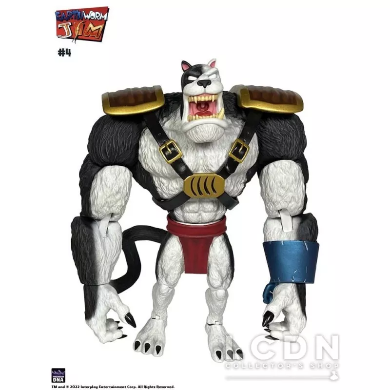 Earthworm Jim Action Figure Wave 1: Bob the Killer Goldfish &amp; N4 15cm