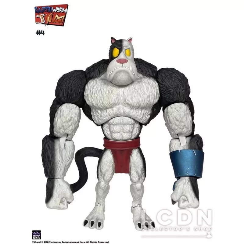 Earthworm Jim Action Figure Wave 1: Bob the Killer Goldfish &amp; N4 15cm