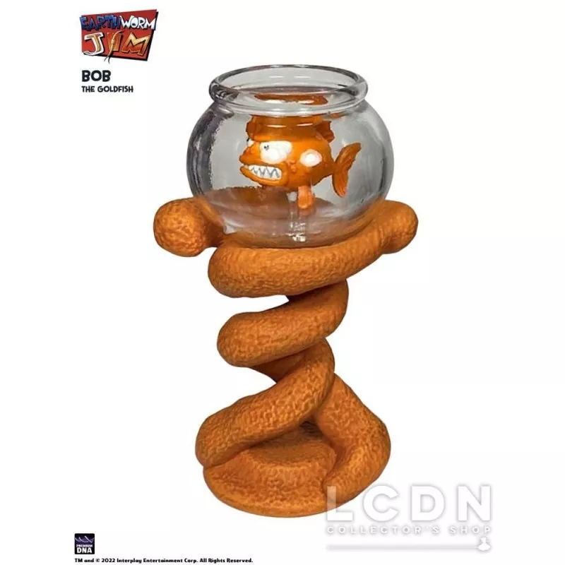 Earthworm Jim Action Figure Wave 1: Bob the Killer Goldfish &amp; N4 15cm