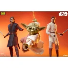 Star Wars The Clone Wars Collectible Action Figurine 1/6 Yoda 14cm
