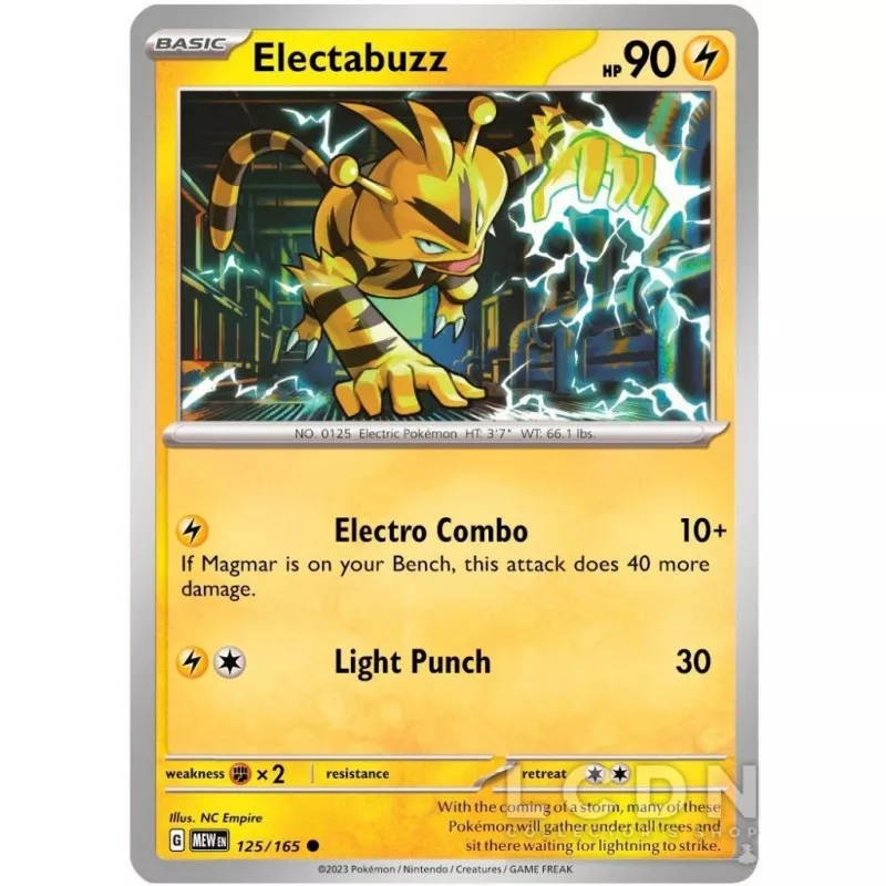 Pokémon TCG EV3.5 Ecarlate et Violet 151 Coffret Électhor-ex Boosters *French*