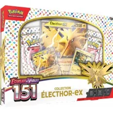 Pokémon TCG EV3.5 Ecarlate et Violet 151 Coffret Électhor-ex Boosters *French*