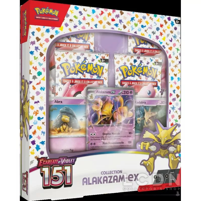 Coffret Pokémon EV3.5 Alakazam-EX - Écarlate et Violet 151