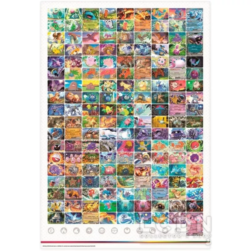 Mini-tins Cartes Pokémon Collection 151 Ecarlate et Violet EV3.5 à