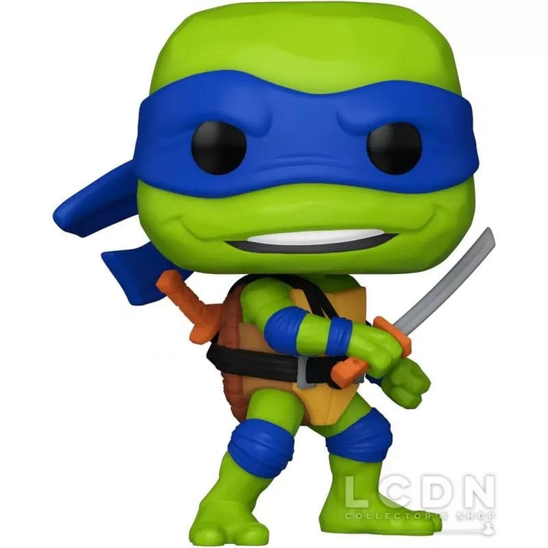 Teenage Mutant Ninja Turtles Mutant Mayhem POP! Movies Leonardo Vinyle Figurine 10cm N°1391