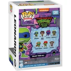Teenage Mutant Ninja Turtles Mutant Mayhem POP! Movies Leonardo Vinyle Figurine 10cm N°1391