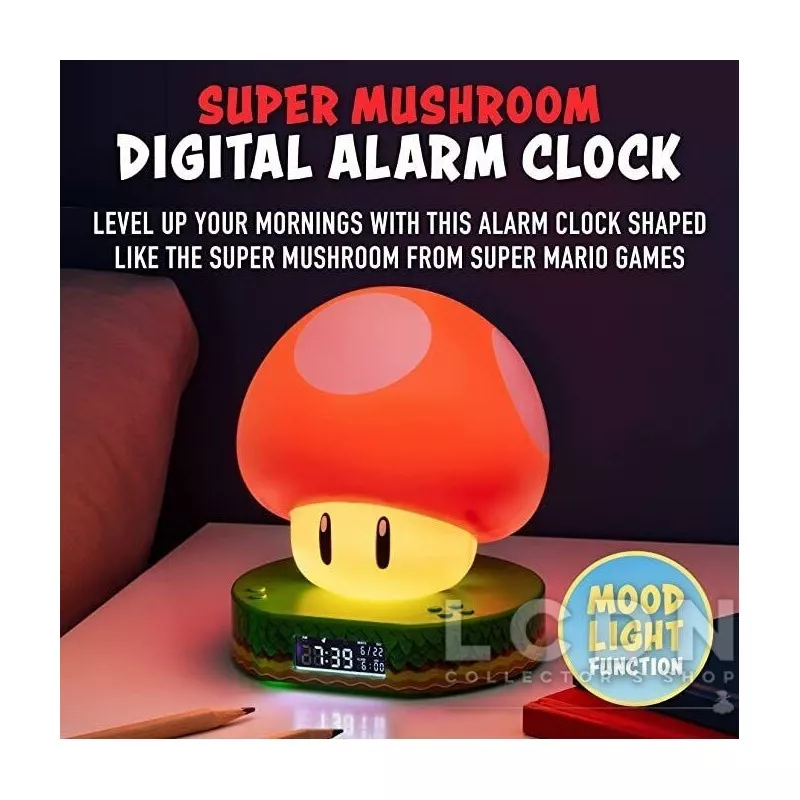 Super Mario - Réveil Super Champignon