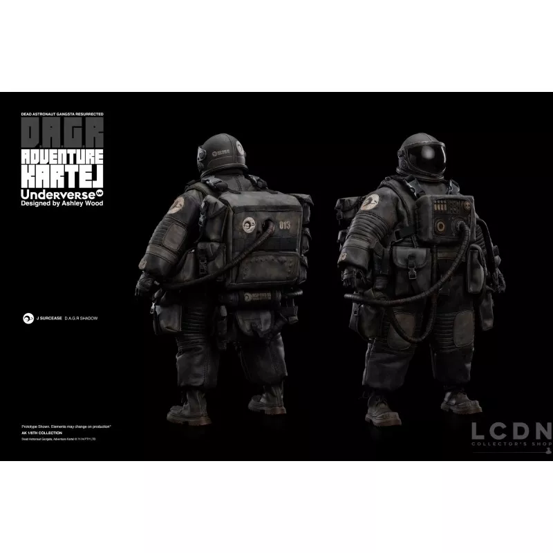 SF・ファンタジー・ホラー Underverse DEAD ASTRONAUT GANGSTA 1/6 DEAD ASTRONAUT GANGSTA RESURRECTED PRE-ORDER JUNE 18th