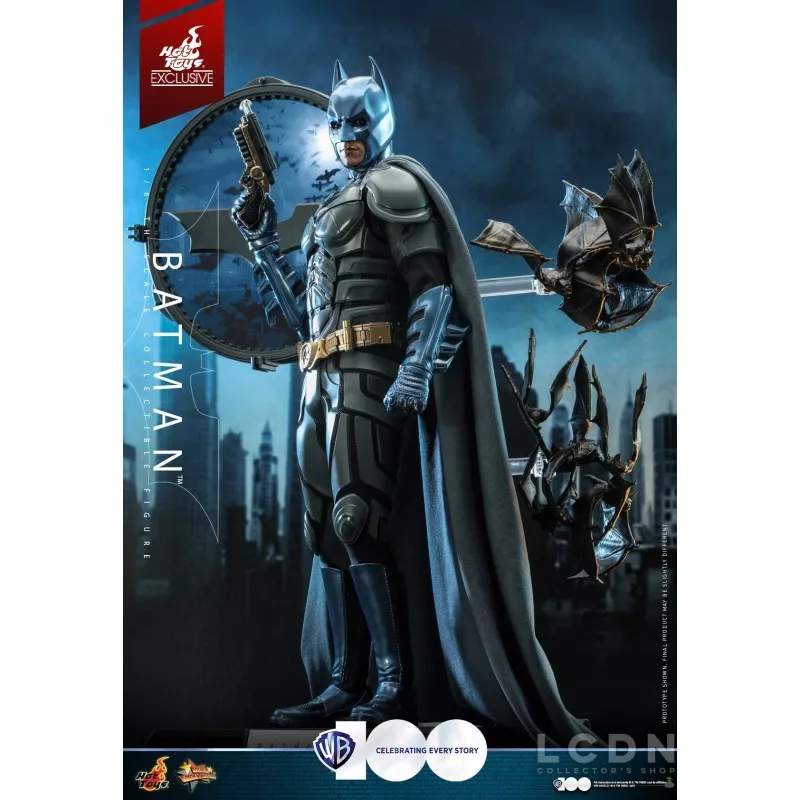 Hot Toys MMS697 Warner Bross 100th Collectible Action Figurine 1/6 Batman Hot Toys Exclusive 32cm